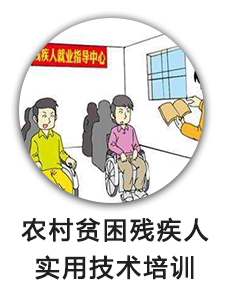 农村贫困残疾人实用技术培训