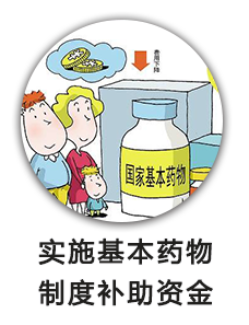 实施基本药物制度补助资金